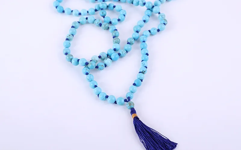 Certifed Turquoise Mala Certifed Turquoise Mala